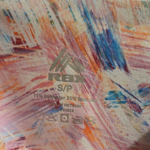 Pair Of 2 RBX Coloful Leggings - Picture 5 of 8